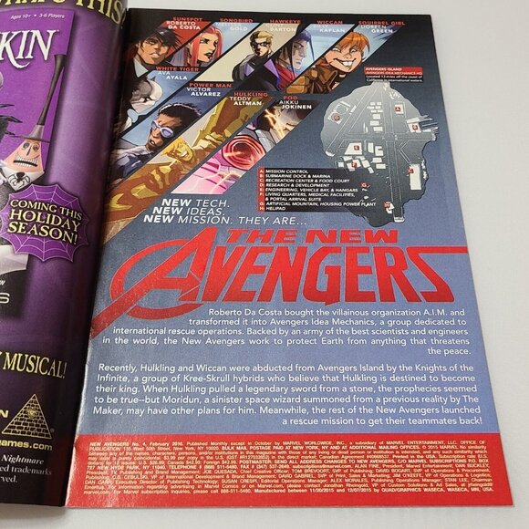 New Avengers 4 Marvel Comics 2016 FN Gerardo Sandoval Cover A 4th Series - Picture 7 of 16